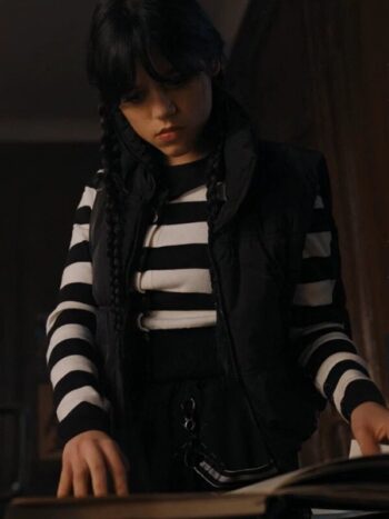Wednesday Addams Black Vest